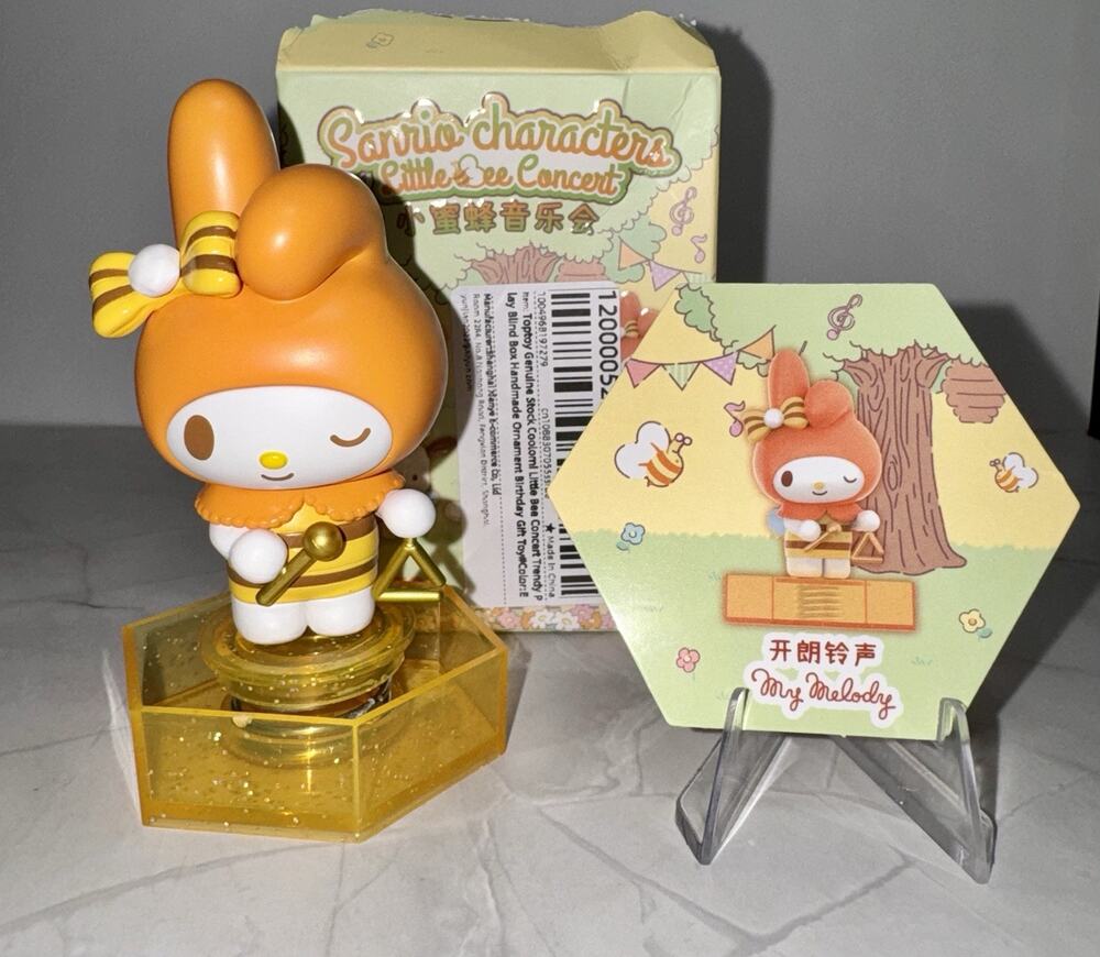 TOPTOY Sanrio Characters Bee Concert Series My Melody Blind Box Figure